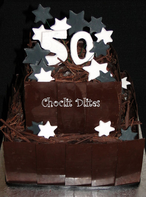 50th Birthday Chocolate Cakes