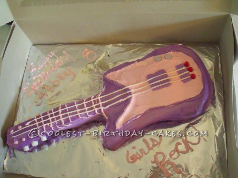 9 Photos of Birthday Cakes For 8 Year Old Guitar