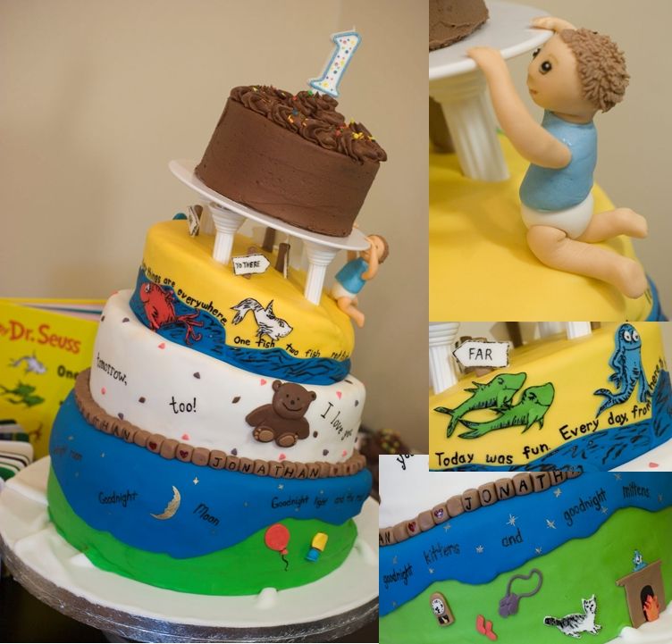 Babies First Birthday Cake Idea