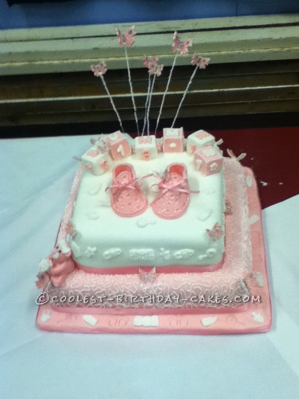 Baby Girl Christening Cake Ideas