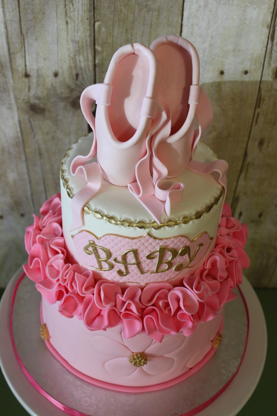 Ballerina Baby Shower Cake