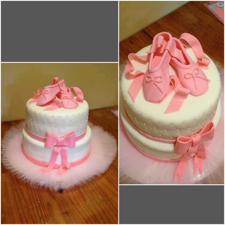 Ballerina Baby Shower Cake