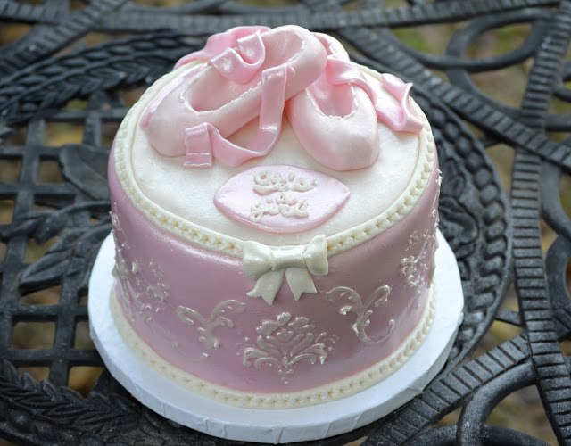 Ballerina Baby Shower Cake