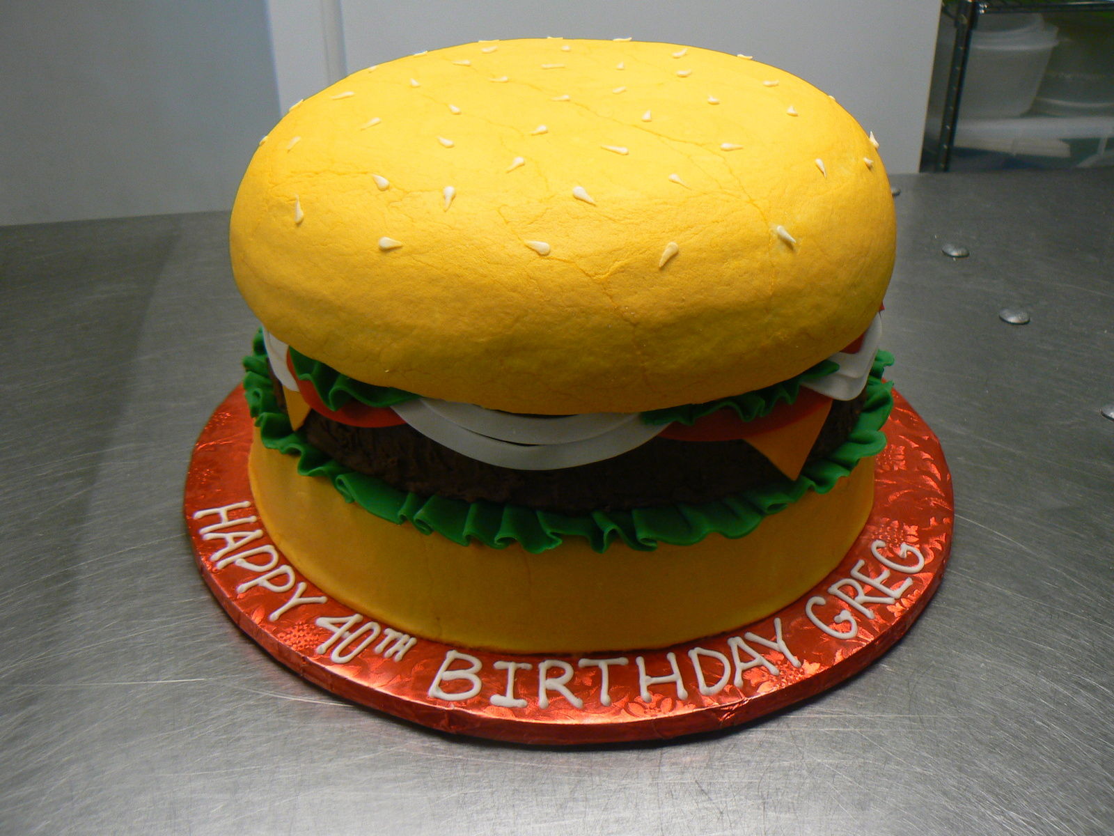 Birthday Cakes That Look Like Food