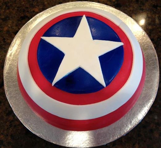 Captain America Cake