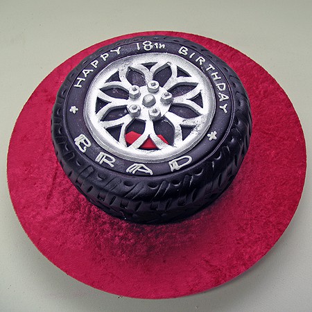 12 Photos of Cars Cakes Car With Rims