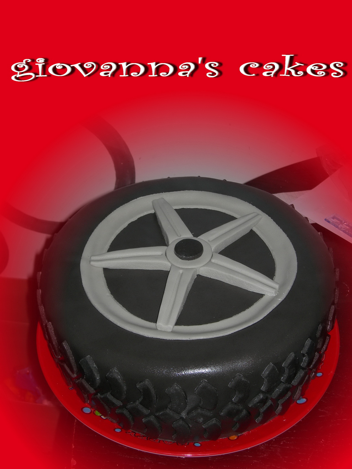 Car Wheel Cakes for Men