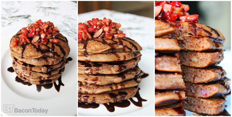 Chocolate Bacon and Pancakes