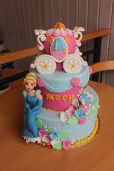 Cinderella Birthday Cake