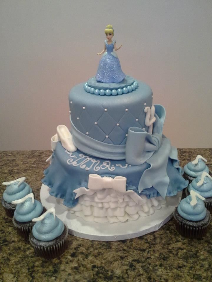 Cinderella Birthday Cake