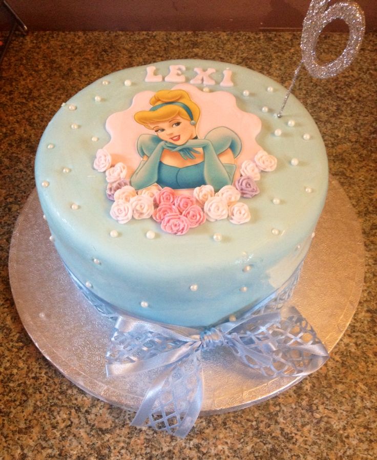 Cinderella Birthday Cake