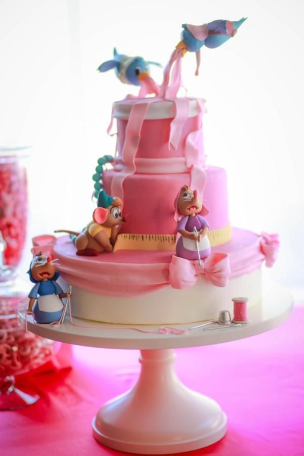 Cinderella Birthday Cake