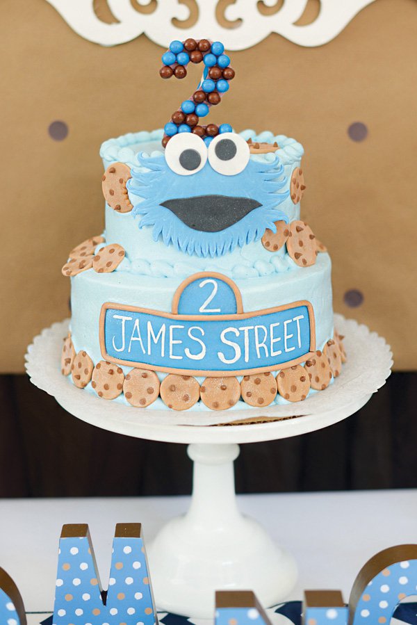 Cookie Monster Birthday Party