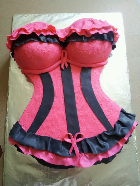 12 Photos of Corset Shaped Cakes