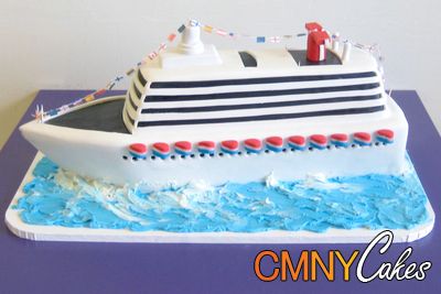 Cruise Ship Birthday Cake