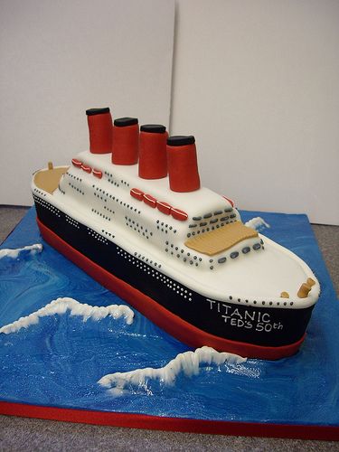 Cruise Ship Birthday Cake