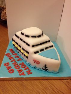 Cruise Ship Cake