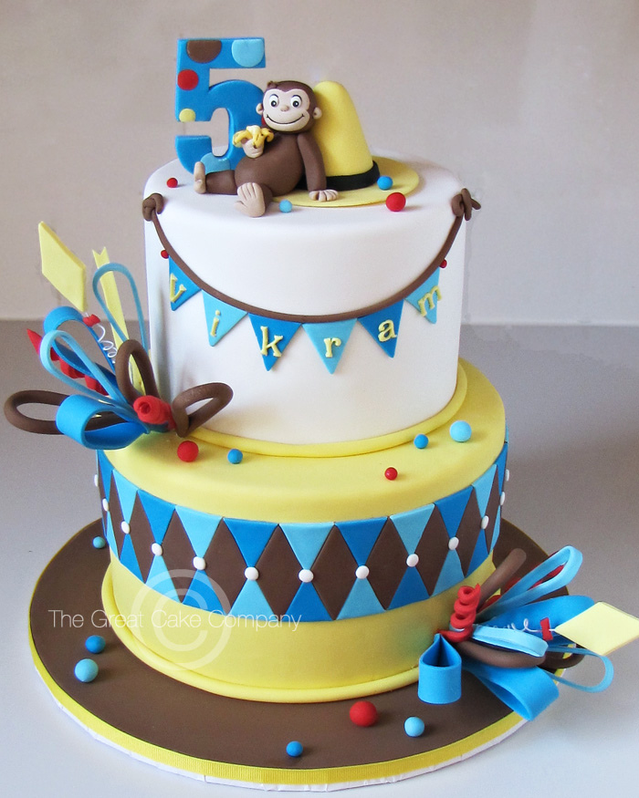 Curious George Birthday Cake Ideas