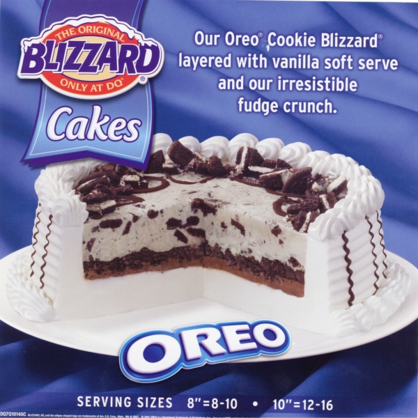 Dairy Queen Ice Cream Cake Prices