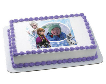 Disney Frozen Sheet Cake