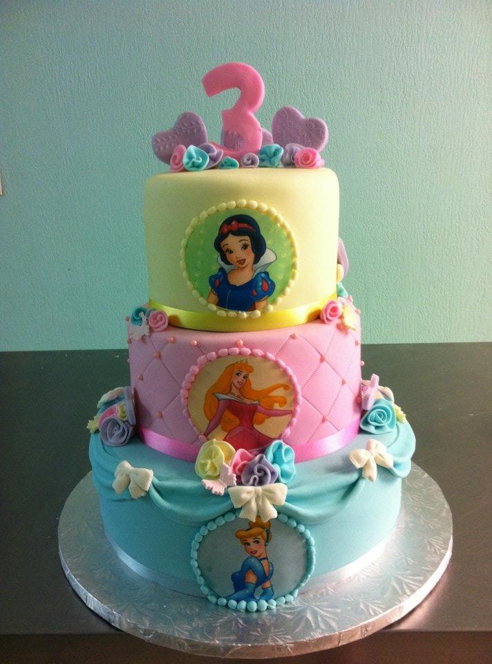 Disney Princess Birthday Cakes