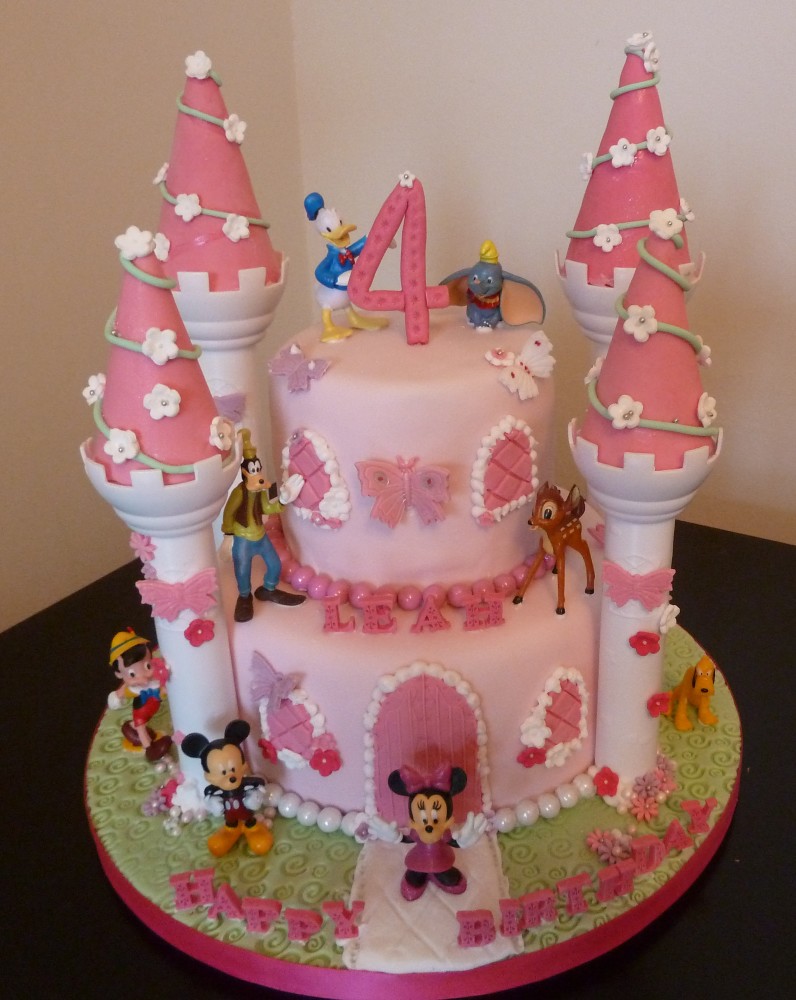 Disney Themed Birthday Cake