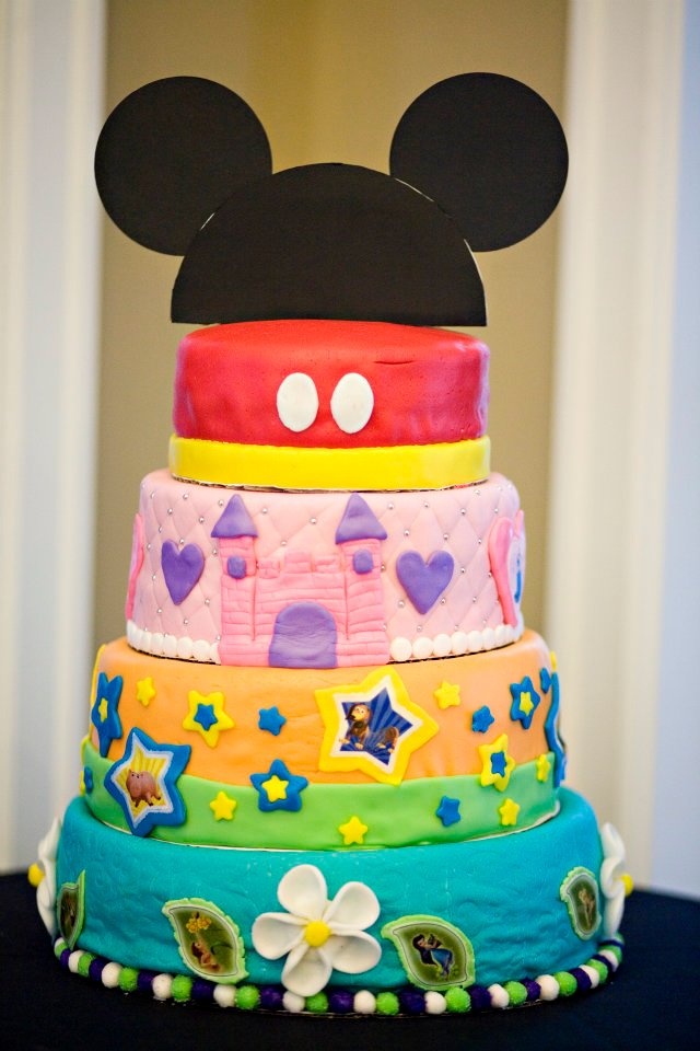 Disney-themed Wedding Cake