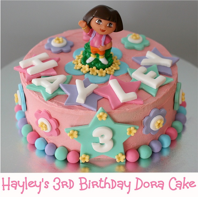 Dora Birthday Cake