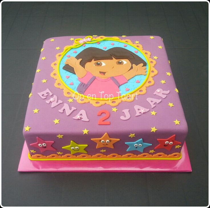 Dora the Explorer Birthday Cake Decorations