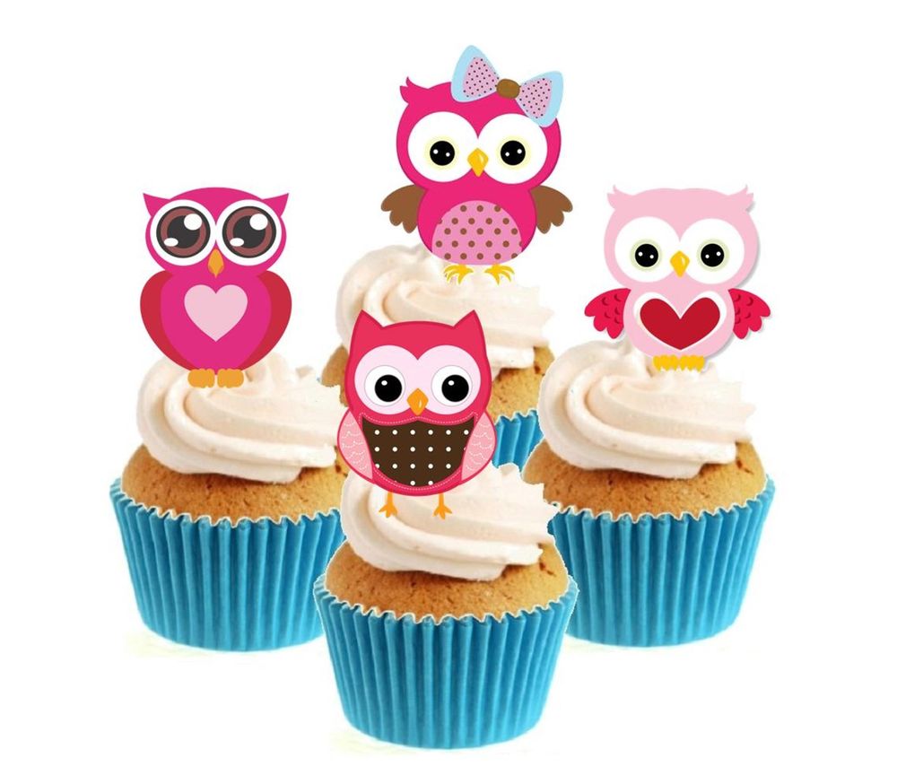 Edible Owl Cake Topper