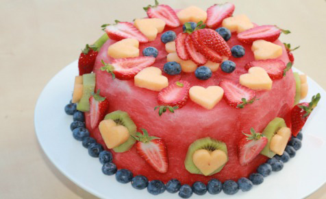 Fresh Fruit Cake