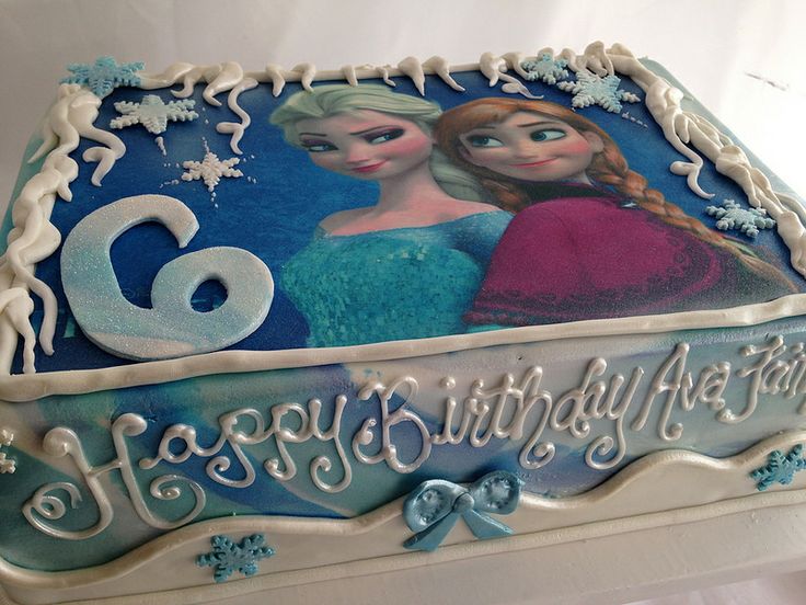 Frozen Sheet Cake Birthday