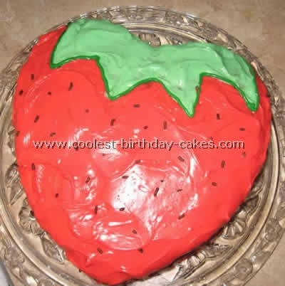 Fruit Shaped Like a Birthday Cake