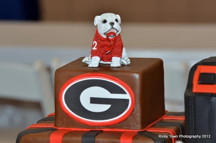 Georgia Bulldog Grooms Cake