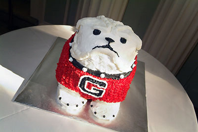 Georgia Bulldogs Grooms Cake