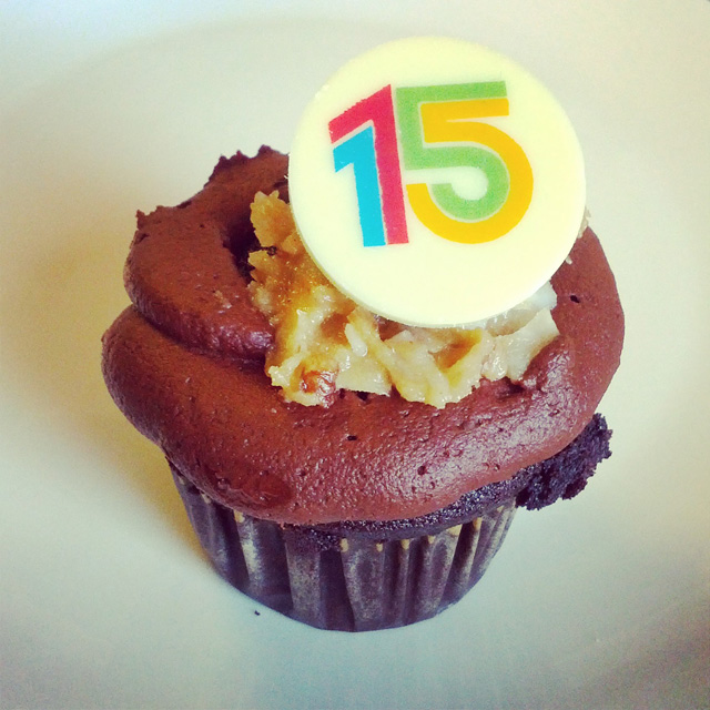 9 Photos of 15th Birthday Cupcakes