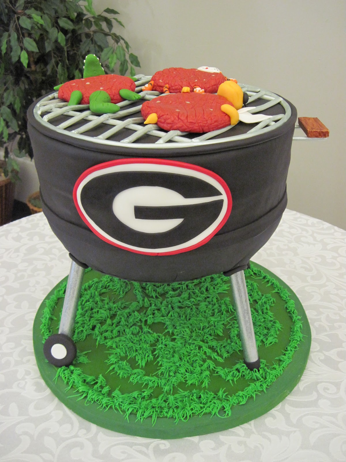 Grill Grooms Cake