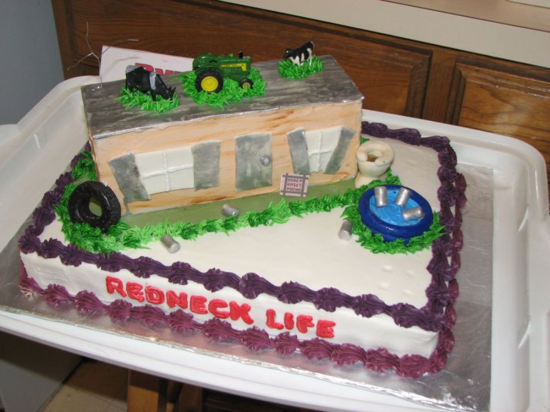 Happy Redneck Birthday Cakes