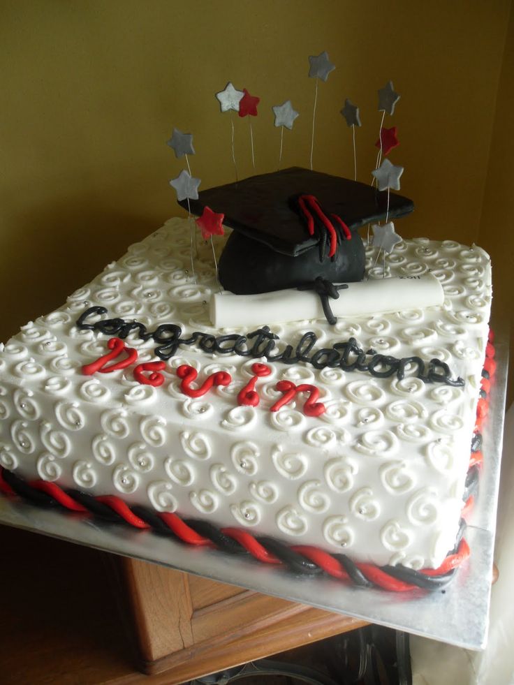 High School Graduation Cake