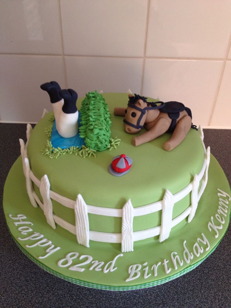 Horse Racing Cake Ideas