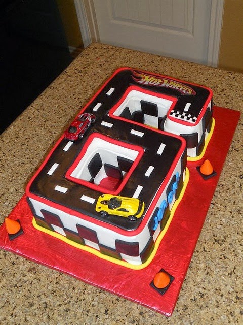 Hot Wheels Birthday Cake Ideas