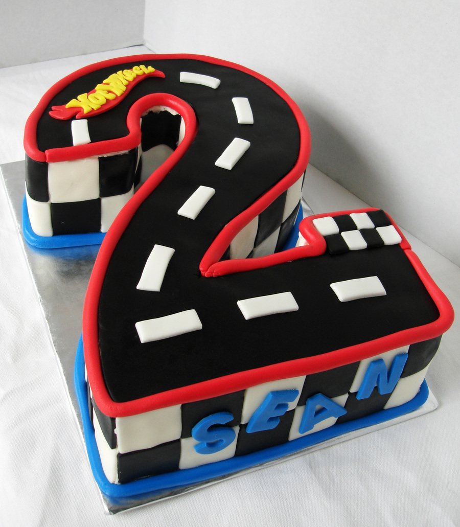 Hot Wheels Cake Number 2