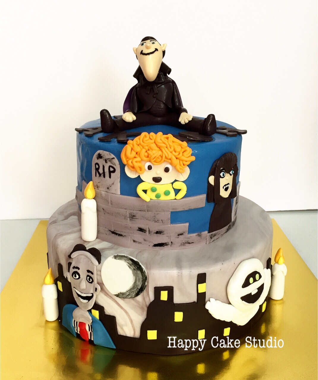 Hotel Transylvania Birthday Cake