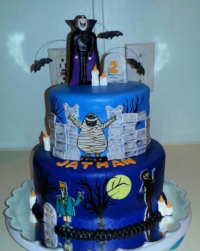 Hotel Transylvania Birthday Cake