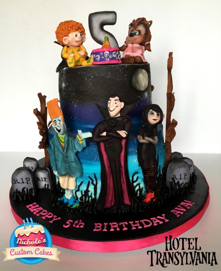 Hotel Transylvania Birthday Cake