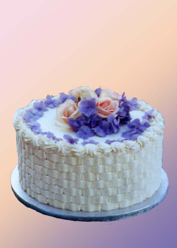 Informal Wedding Cake