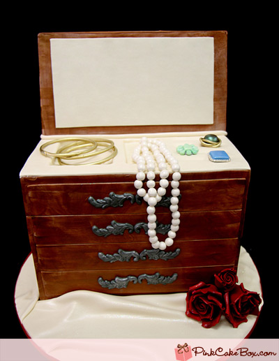 Jewelry Box Cake