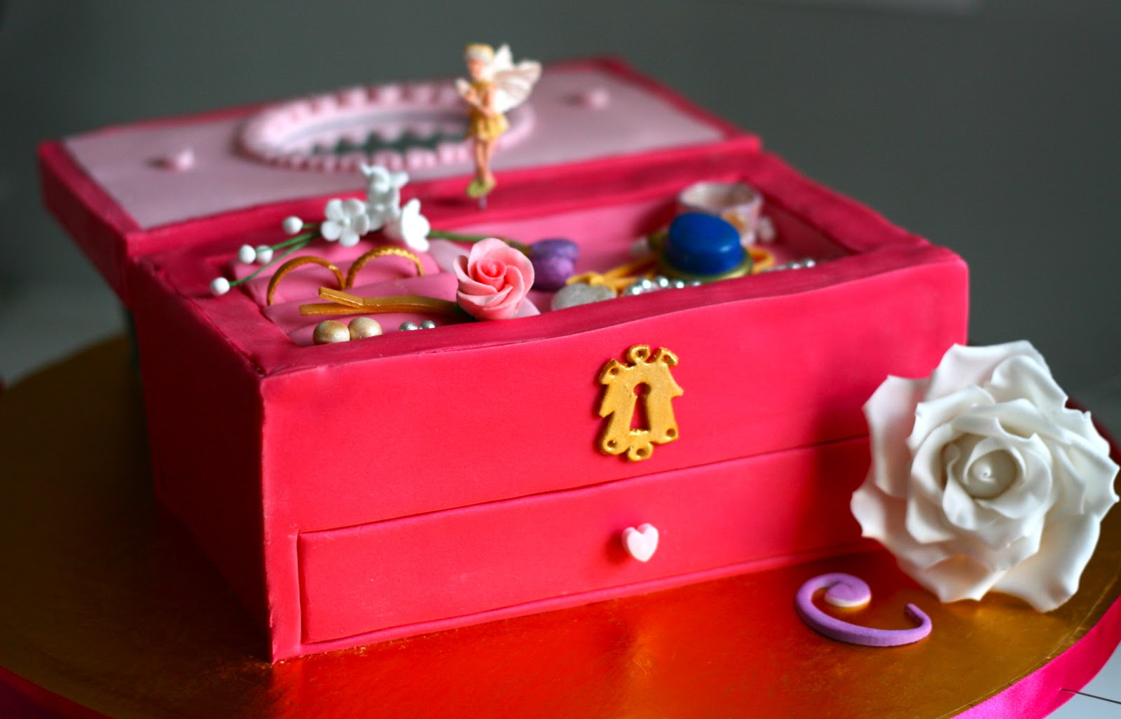 Jewelry Box Cake