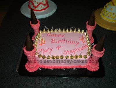 Little Girl Birthday Cake Idea