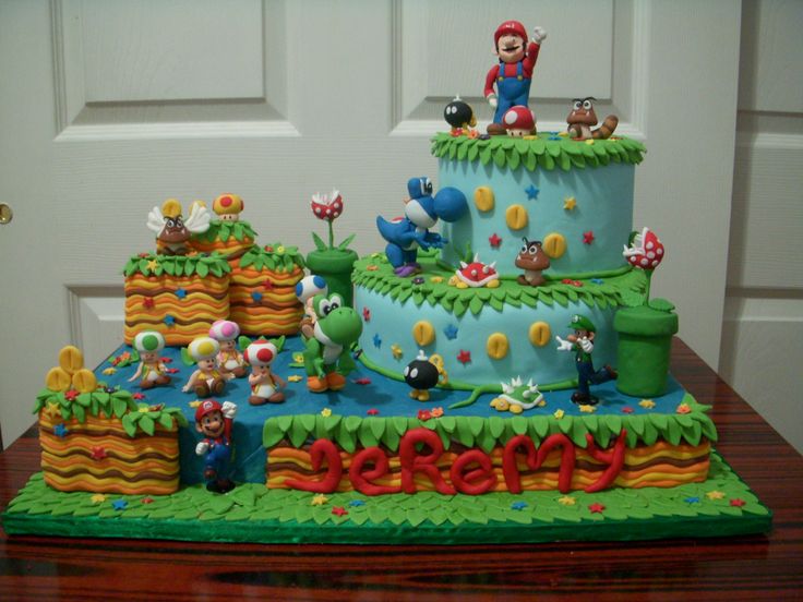 Mario Bros Cake